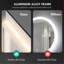 Miroir de salle de bain à DEL avancé avec fonctions multiples pour une expérience de salle de bain idéale-1441861339