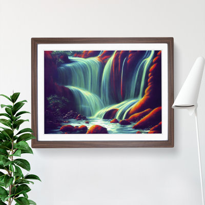 Desirable Waterfall - Single Picture Frame Print