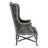 Kale French Wing Back Library Chair