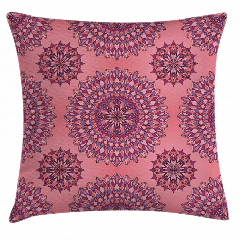 Housse de coussin décoratif d’intérieur/extérieur 28" motif cachemire