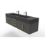 Ensemble de meuble-lavabo mural simple 72 po Nile-483649128-483649131-483649134