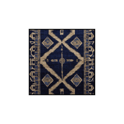 Machine Washable Grey Area Rug