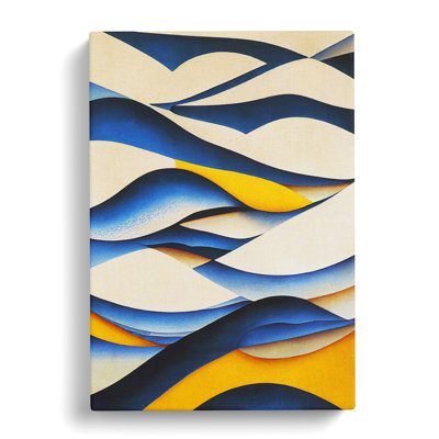 Seascape Abstract Vol.2 - Wrapped Canvas