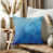 Bleu / noir abstrait
