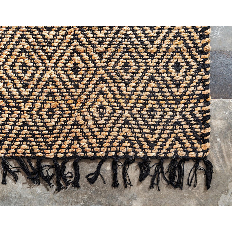 Bigbee Jute/Sisal Indoor Rug, Rectangle 3'3" x 5'