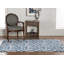 Tapis bleu touffeté à la main Marisela-1085327145