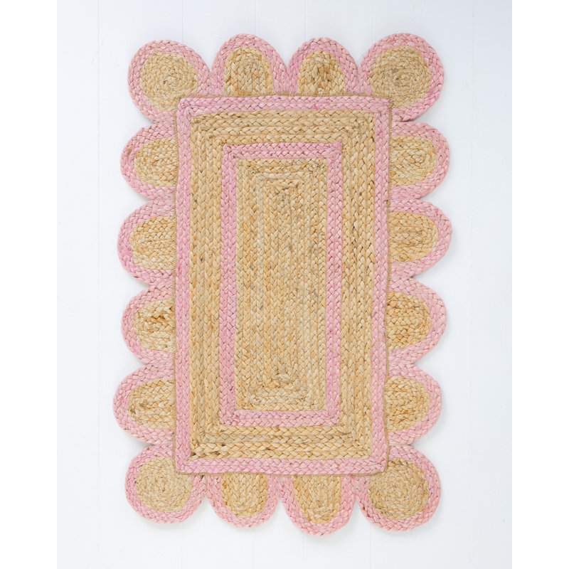 Hand Braided Jute / Sisal Area Rug, Rectangle 2' x 3'