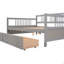 Lit de jour double en bois avec deux tiroirs-124917457-124917454