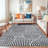Rambo Bohemian Stripe Arch Design Area Rug-227795417