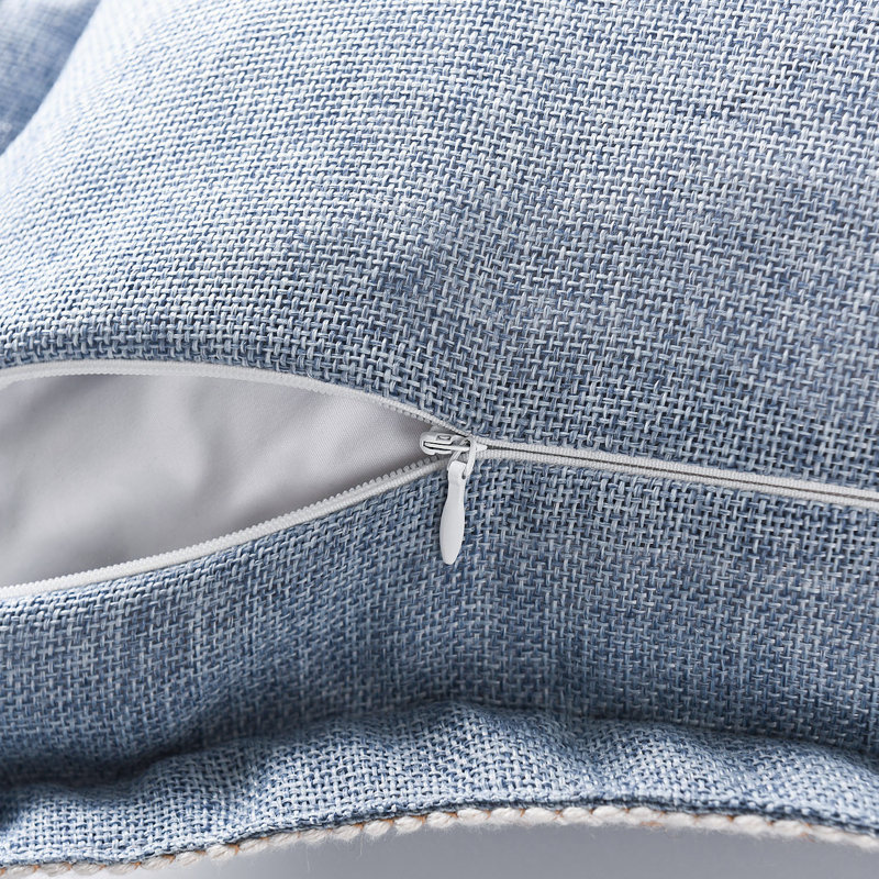 Color Pillow Cover, 20"H x 20"W, Square, Blue