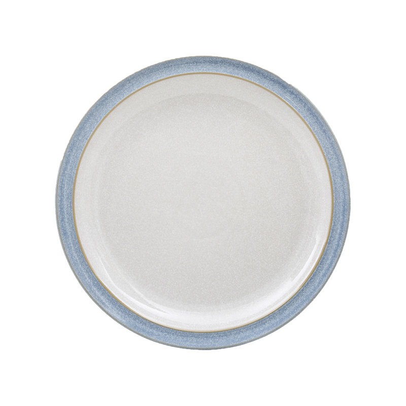 Assiette moyenne Elements, Bleu