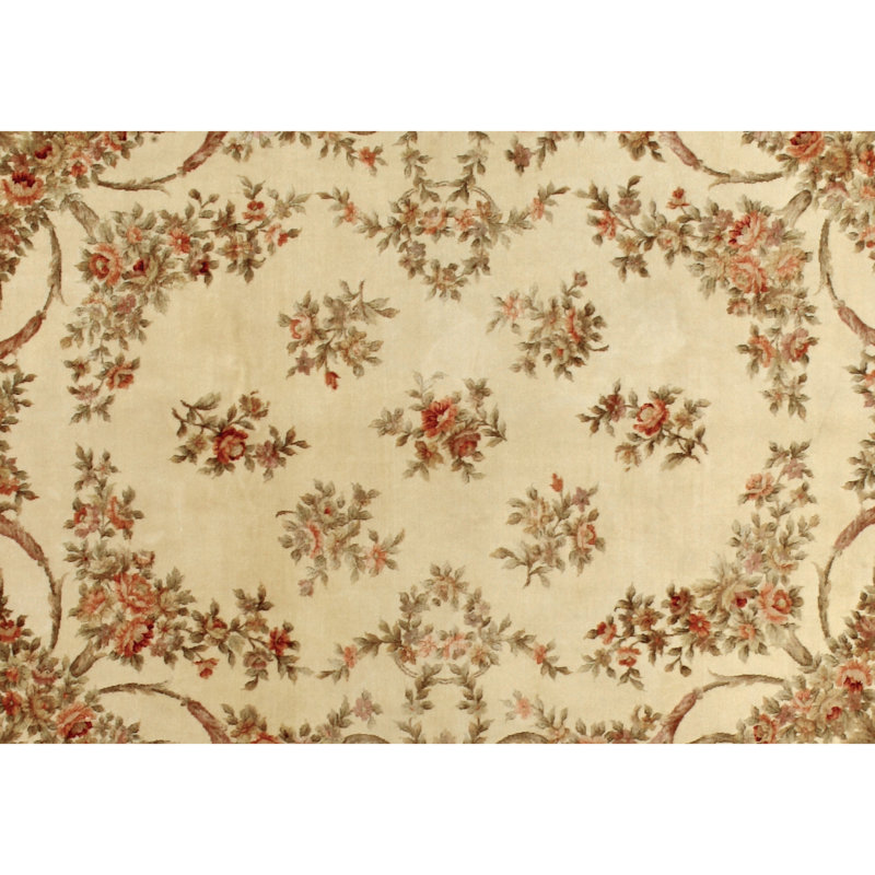 Elegance Floral Area Rug, Rectangle 10' x 14'