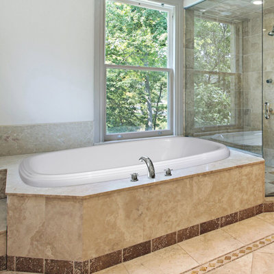 Sylvia 60'' x 38'' Acrylic Bathtub