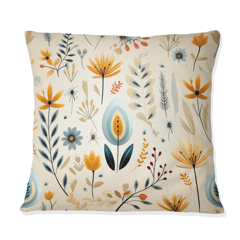 Coussin Boho, H 16 po x l 16 po
