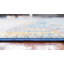 Tapis bleu / gris en polyester tissé à la machine Downtown-27419785