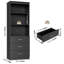 Armoire de salle de bain autoportante 70,9 po avec 3 tiroirs-863167308