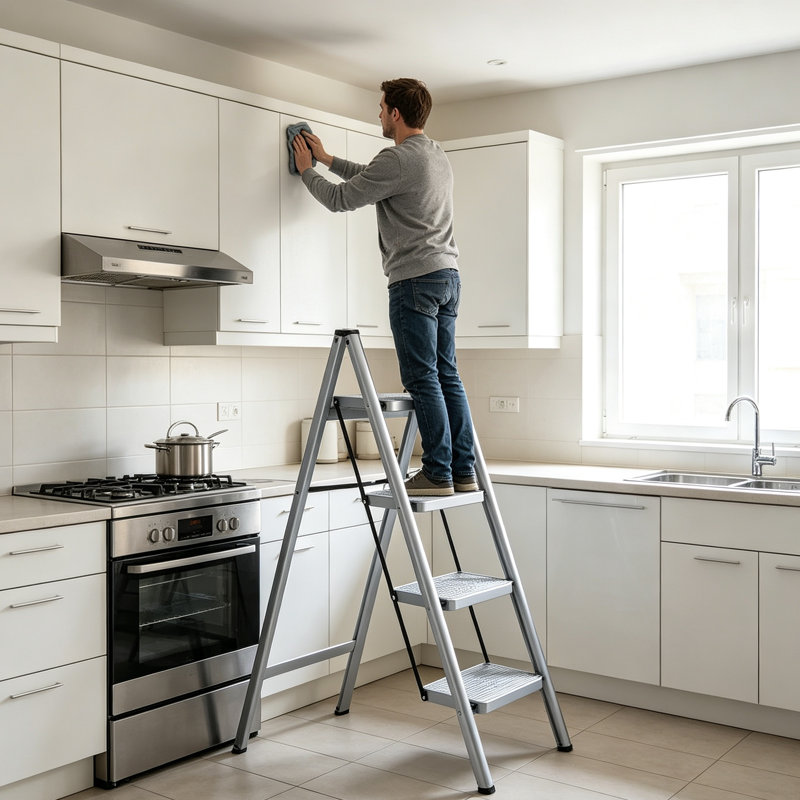 Steel Step Ladder