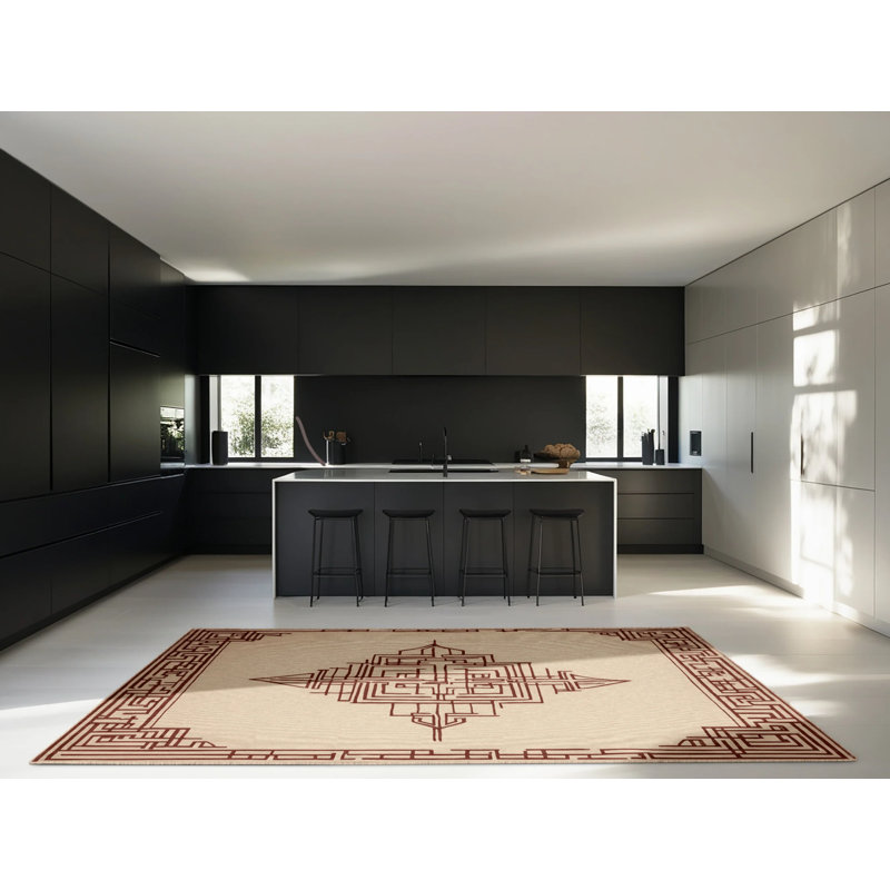 Fragmented Harmony Rug, Round 5'
