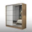 Armoire-penderie 2 portes avec 2 tiroirs-2045342443