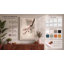 Flowering Branch in Mist Japandi - Wrapped Canvas-763353618-763353627
