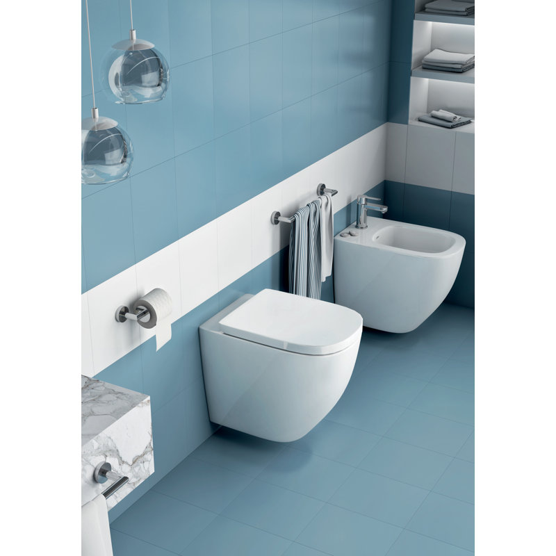 Theis 1 Wall Towel Rail, Chrome