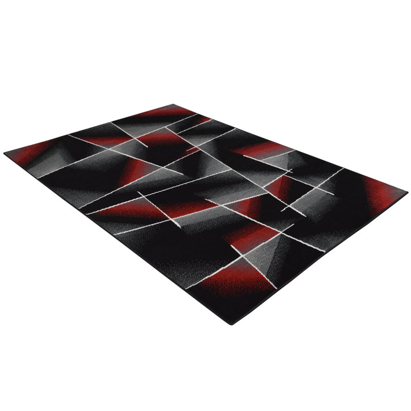 Gerbold Geometric Indoor Rug, Rectangle 5'2" x 7'
