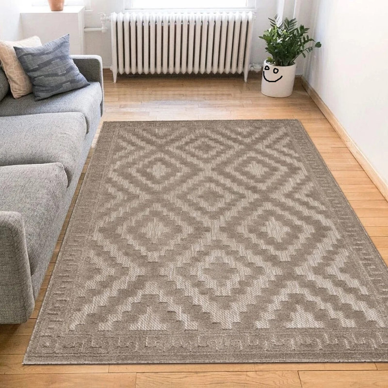 Geometric Area Rug, Rectangle 160 x 230 cm