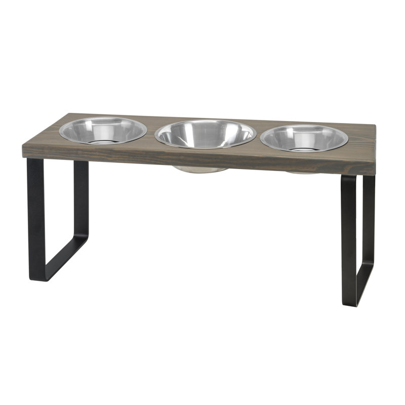 Elevated Feeder, Medium (10"), Grey