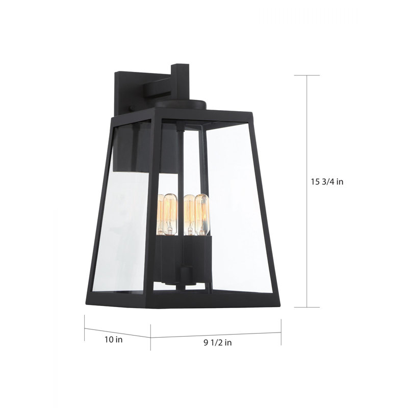 Lanterne murale d'extérieur 4 lumières Starkey