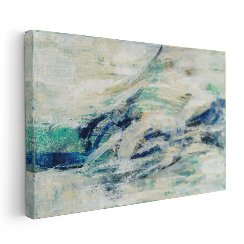 Seawave - reproduction d'art sur toile, H 24 po x l 36 po