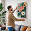 Blooming Botanica Botanical - Wrapped Canvas-1078791738-1078800832