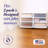 Homz Plastic 3 Clear Drawer Small Rolling Storage Container Tower, White, 2 Pack