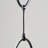 Nova 74 in. Industrial 3 Hanging Ring Light LED Floor Lamp with Selectable Colour Options