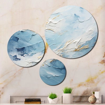 Abstract Wall Decor on Metal