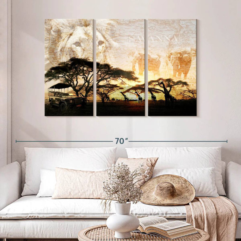 Sebbie Savanna, 32" H x 50" W