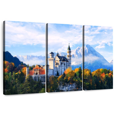 Lilie Neuschwanstein, château, Alpes bavaroises