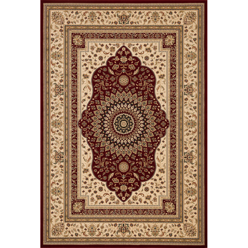 Tapis transitionnel multicolore de la collection Izmir, Rectangle 9 pi 5 po x 13 pi 1 po