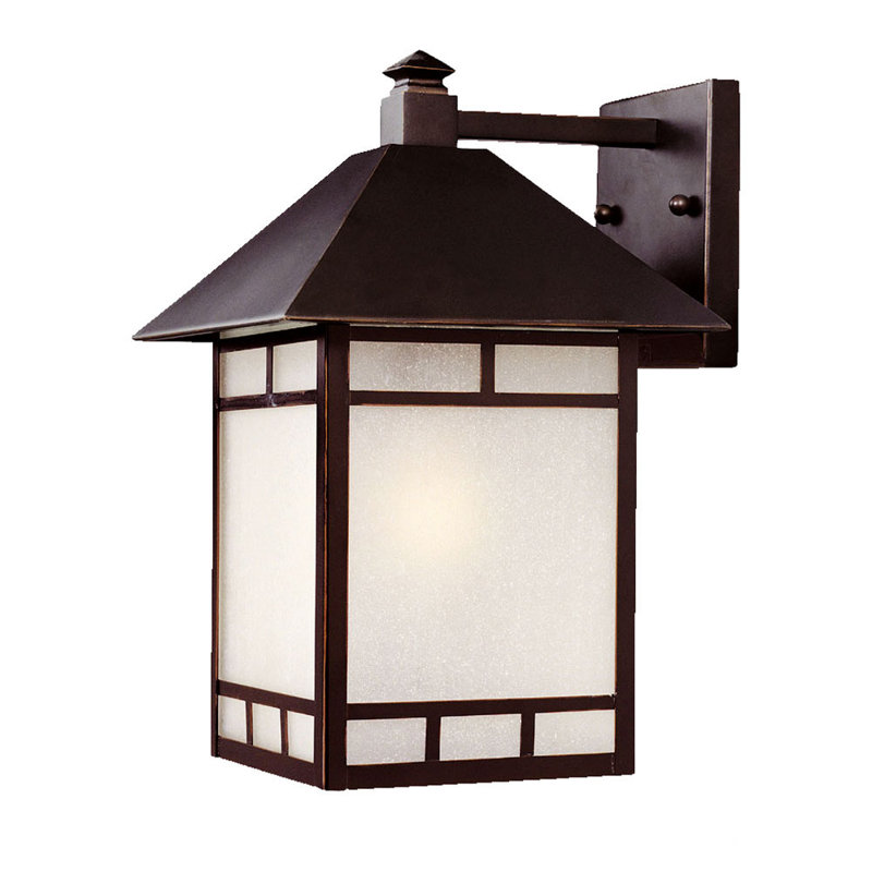 Erving LED Wall Light, Architectural Bronze, 10.5" H x 7" W x 8.5" D