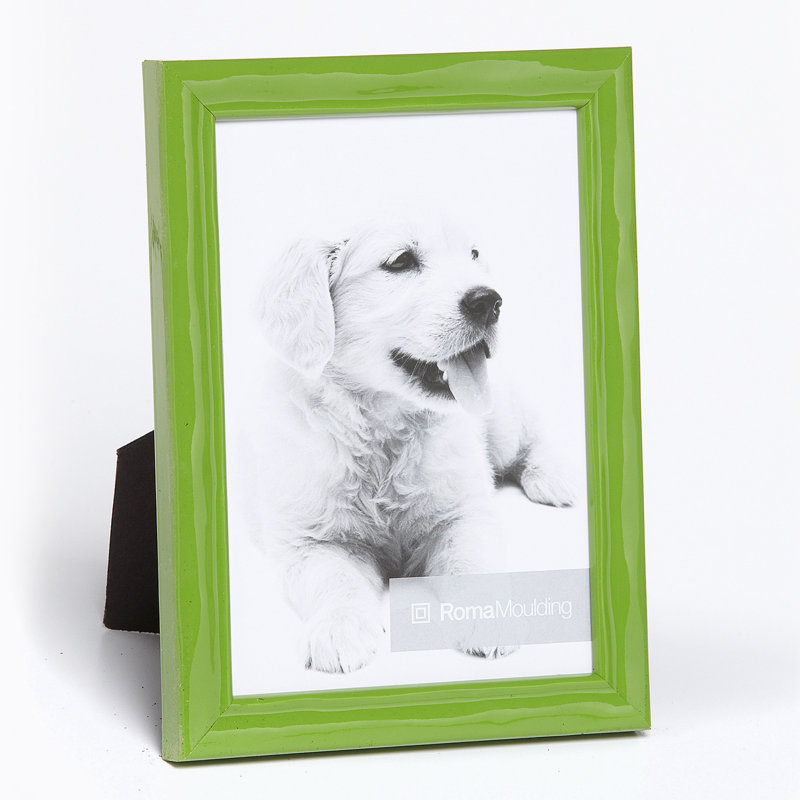 Catron Wood Embossed Picture Frame, Shimmering Green, 8" x 10"
