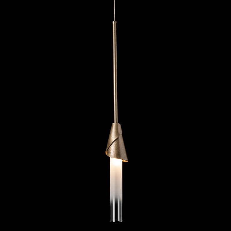 Lilium Mini Pendant, Soft Gold