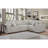 Modular Sectional Sofa with Ottoman