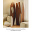 Paravent abstrait en bois