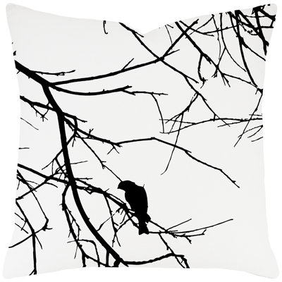 Cotton Reversible Throw Pillow