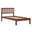Wood Platform Bed With Headboard