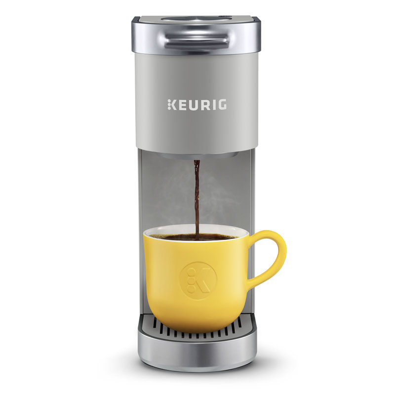 Cafetière à dosettes individuelles K-Cup K-Mini Plus Keurig, Gris