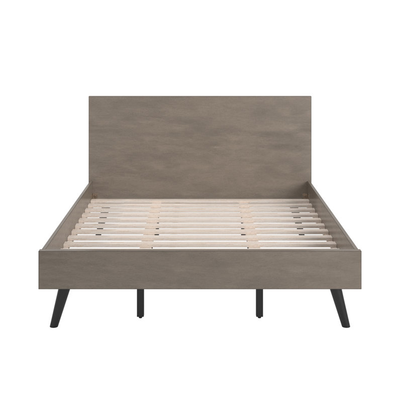 Lit plateforme Macedo Mid-Century, Grand