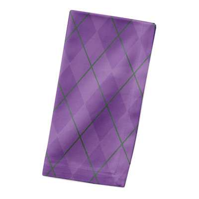 Serviette Argyle simple