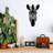 Elegant Black Decorative Wooden Wall Accessory, 14.6 x 25.6 inches | 100% Wood, Thickness: 0.3 inches | Laser-Cut Design, Protected Packaging | Ideal for Modern Home Décor, Stylish and Unique Accent Piece-1235904910