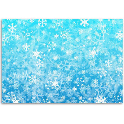 Magnifique flocon de neige floral M02
