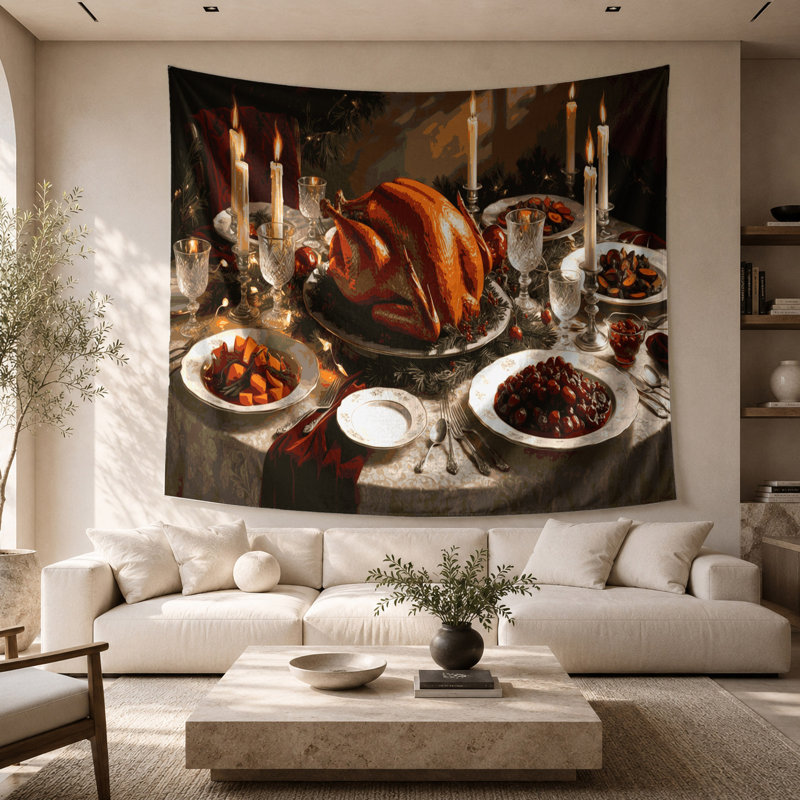 Tapisserie murale de Noël, 26 po x 36 po